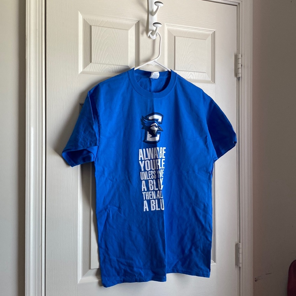 Port and Company Large Blue Creighton University T-Shirt